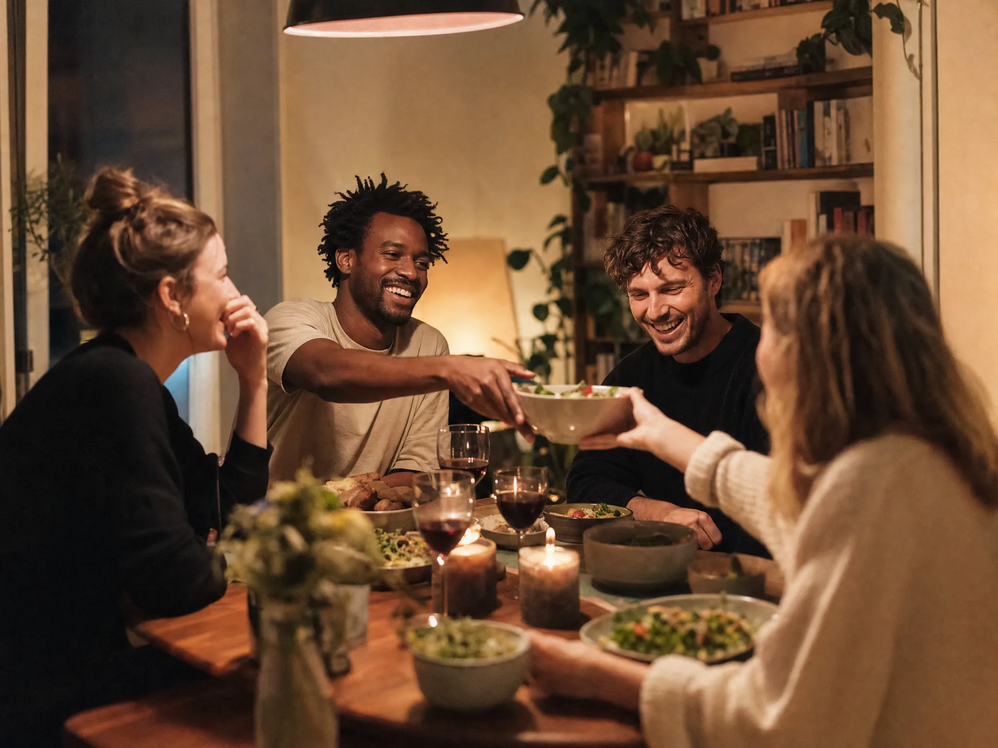 Principium Treffen im Café