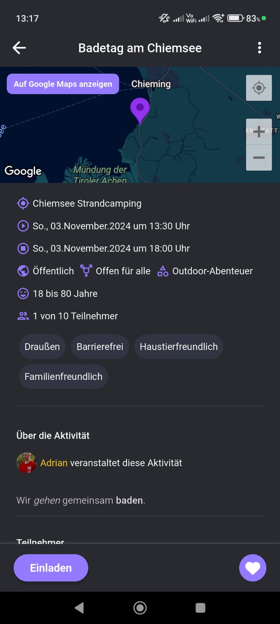 Events und Aktivitäten